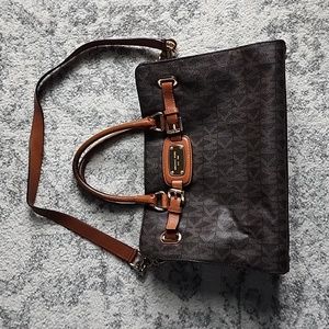 Michael Kors Brown Logo Bag